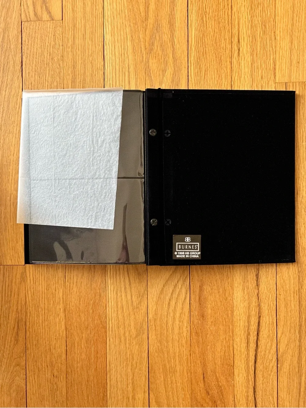 NWT Burnes®️ Photo Album Boxed, # A84564 ‘DESTINATION’ ©️1998, For 80 4x6 Photos